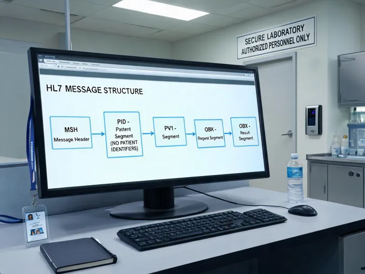LIS interface test environment